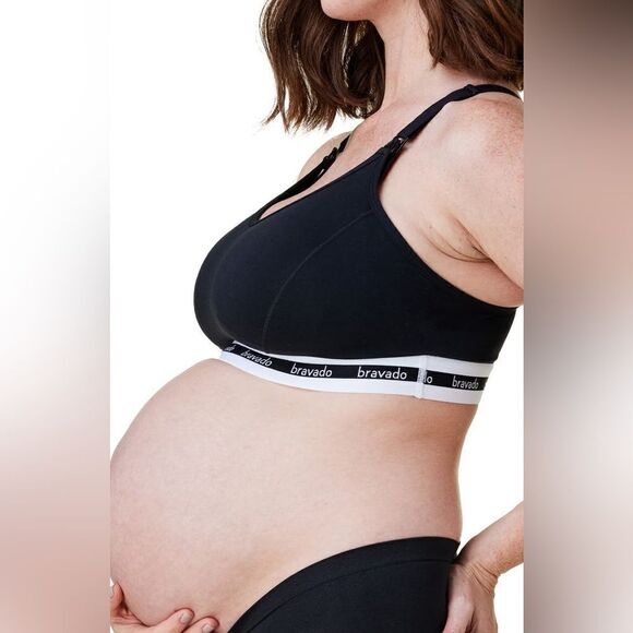 Bravado Designs NWT Original Organic Cotton Blend Full Cup Nursing Bra Small - Picture 2 of 5